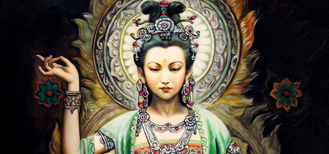 Becoming Luminaries-Quan Yin through Jenny Schiltz.